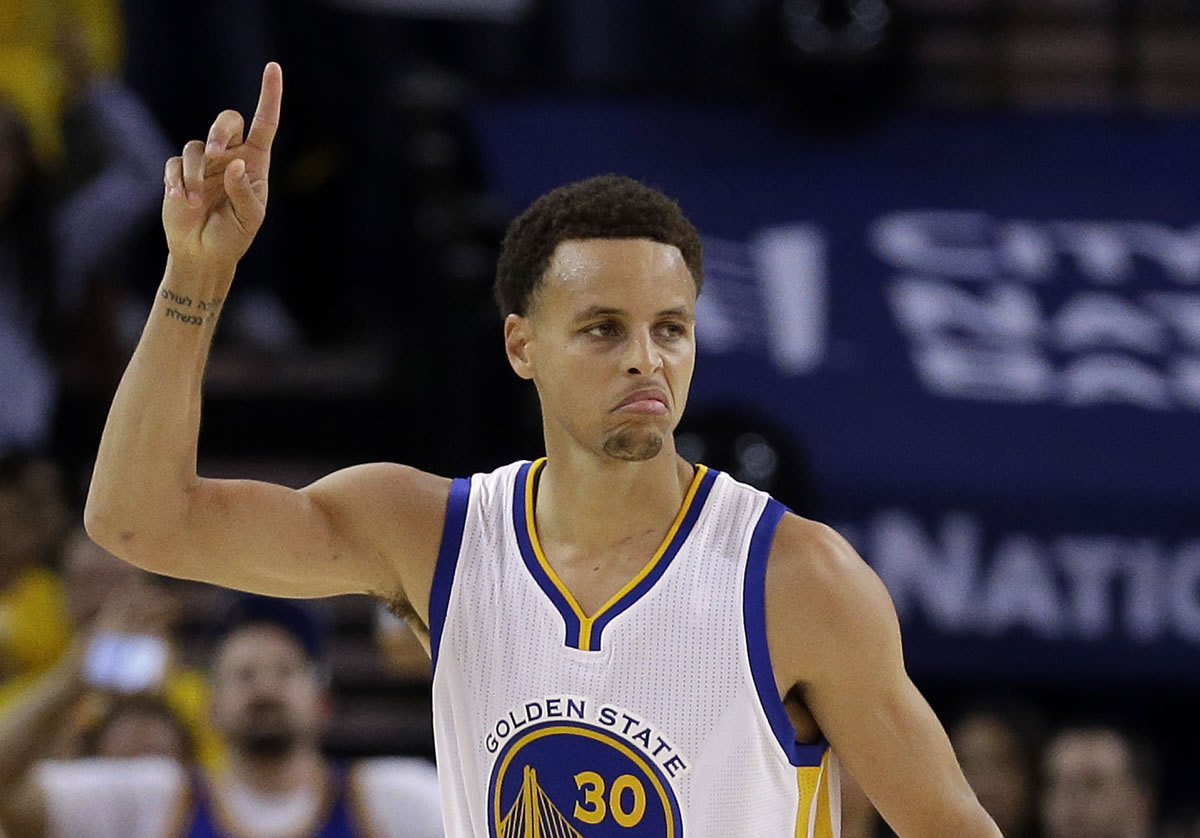 NBA MVP Stephen Curry shoots way to AP Male Athlete of Year - The