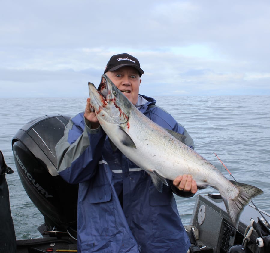 Oceans of Fun: Action starting to improve for ocean chinook, coho fishing -  The Columbian