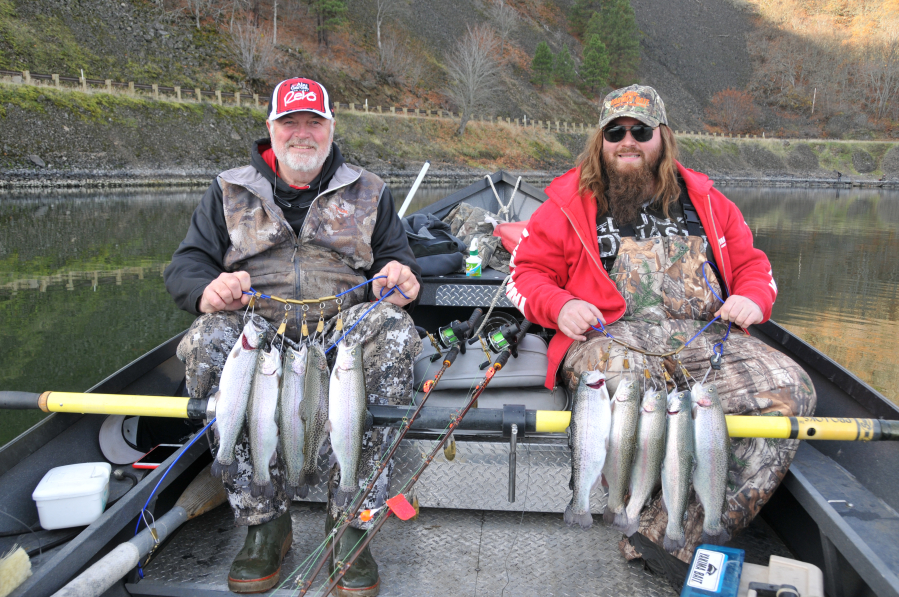 Trout anglers ready to chase after a big Black Friday bounty - The Columbian
