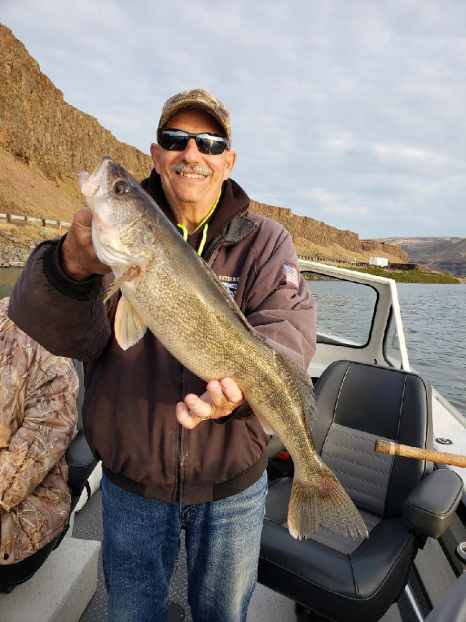 Anglers target big walleye on Columbia River - The Columbian
