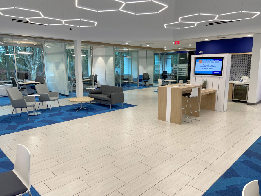 Vancouver branch of U.S. Bank redesigned to improve customer