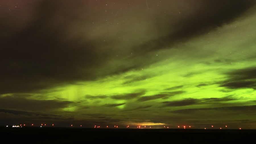 Severe solar storm creates dazzling auroras farther south - The Columbian