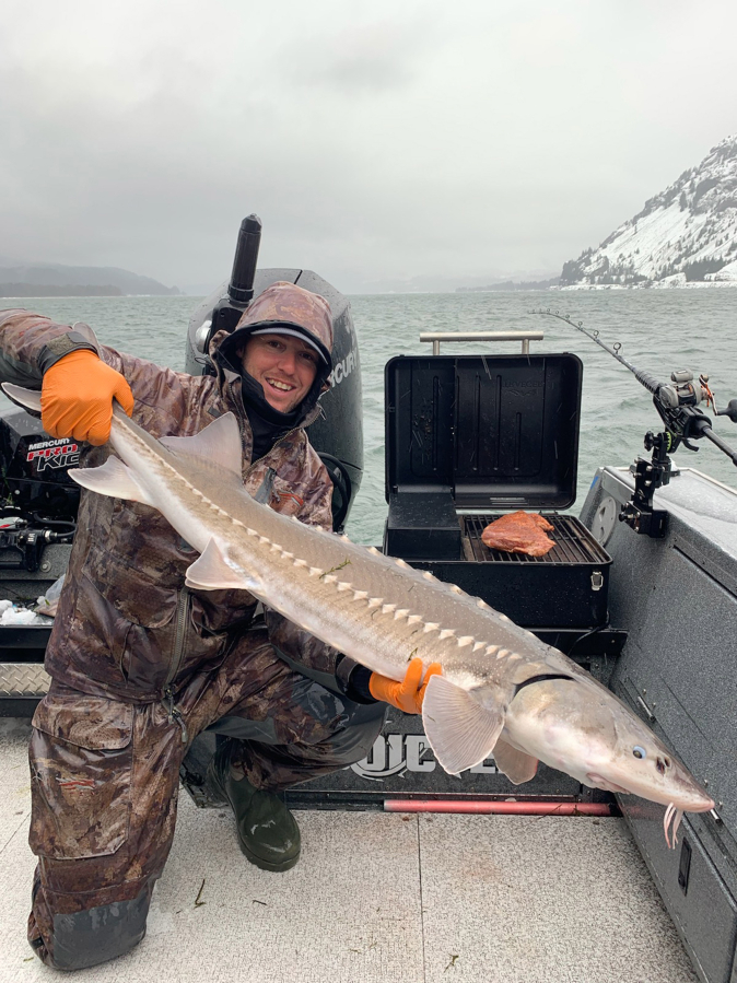 Anglers quickly reel in quota of sturgeon, season now closed in